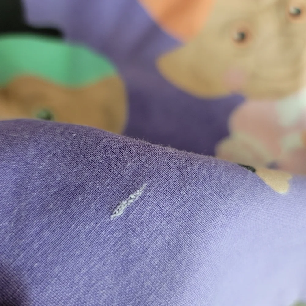 VTG 1992‎ Treasure Trolls Purple Pillowcase
